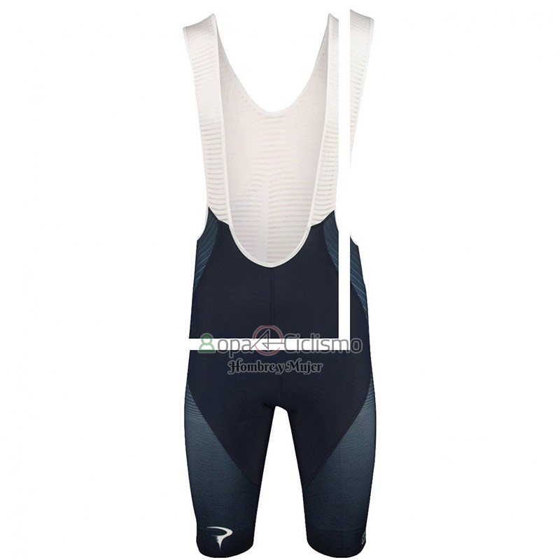 Ineos Grenadiers Ropa Ciclismo Culotte Corto 2023 Mangas Cortas Negro Rojo